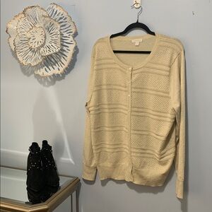 Charter Club cardigan size xxl